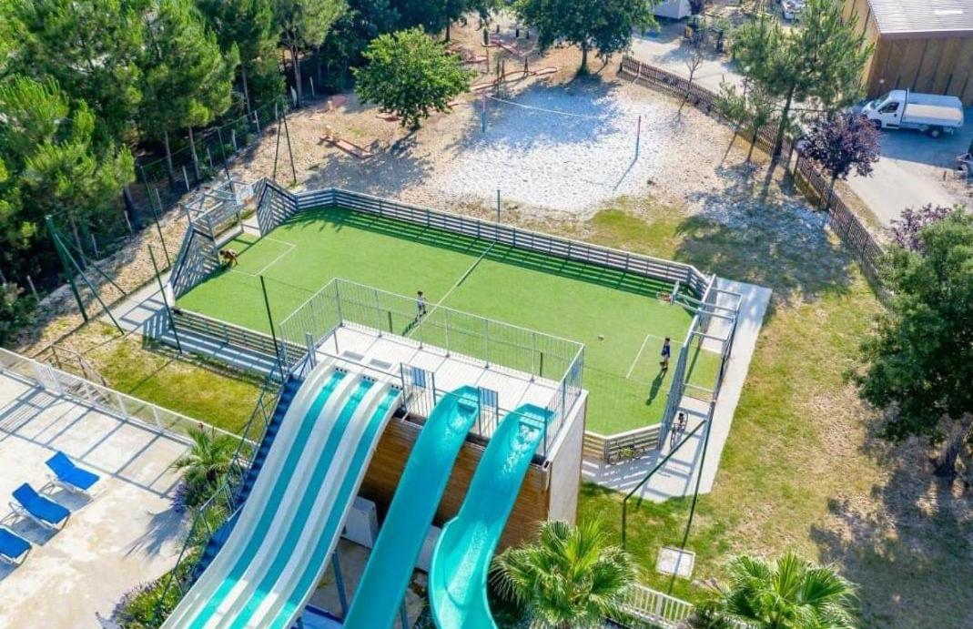 Camping Des Dunes De Contis Mobilhome 3Ch, แซ็งต์-จูเลียง-อ็อง-บอร์ง ภายนอก รูปภาพ