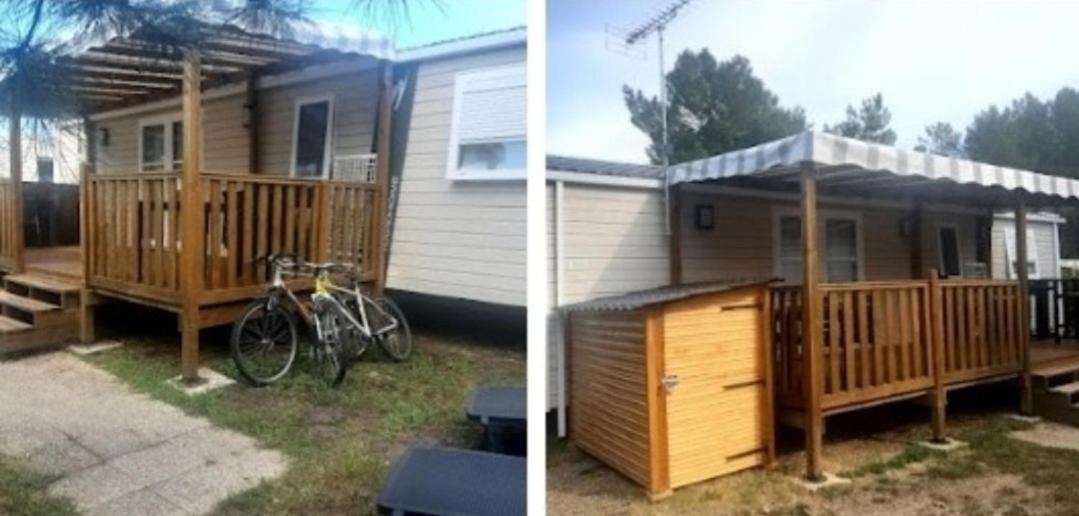 Camping Des Dunes De Contis Mobilhome 3Ch, แซ็งต์-จูเลียง-อ็อง-บอร์ง ภายนอก รูปภาพ