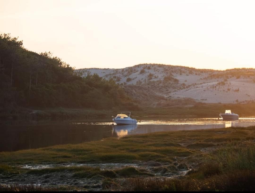 Camping Des Dunes De Contis Mobilhome 3Ch, แซ็งต์-จูเลียง-อ็อง-บอร์ง ภายนอก รูปภาพ